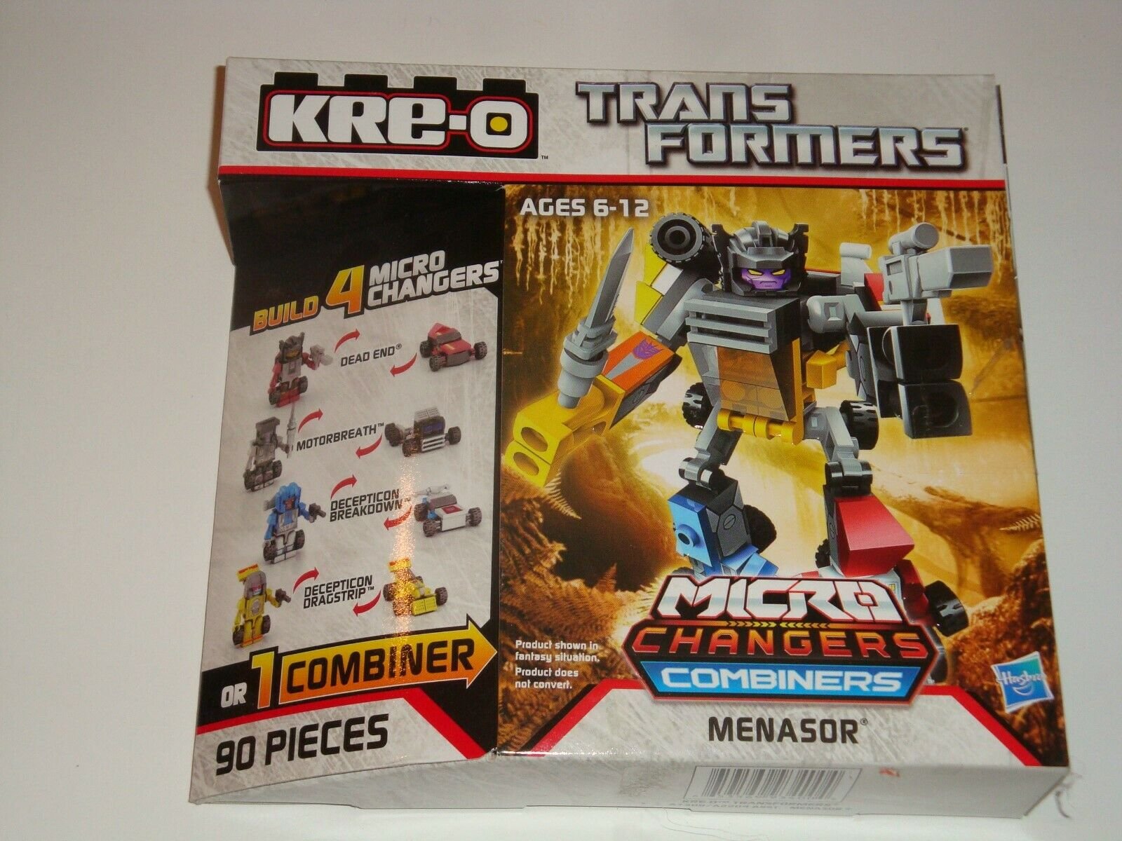 Hasbro Kre O Transformers Micro Combiners Menasor A7308