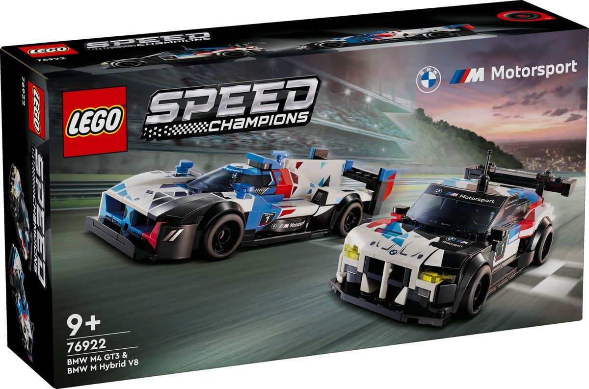 LEGO Speed Champions 76922 BMW M4 GT3 & BMW M Hybrid V8