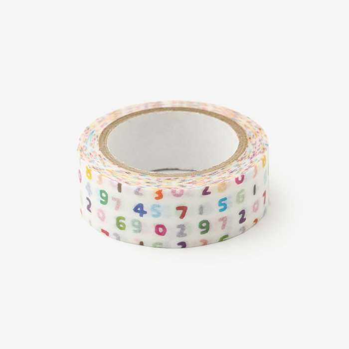 SO-SU-U Masking Tape SO-SU-U KON Multicolored 1.5cm width - Made in Japan