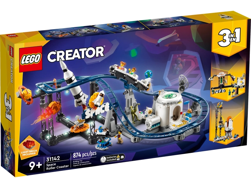 LEGO Creator 3in1 Series 31142 Space Roller Coaster