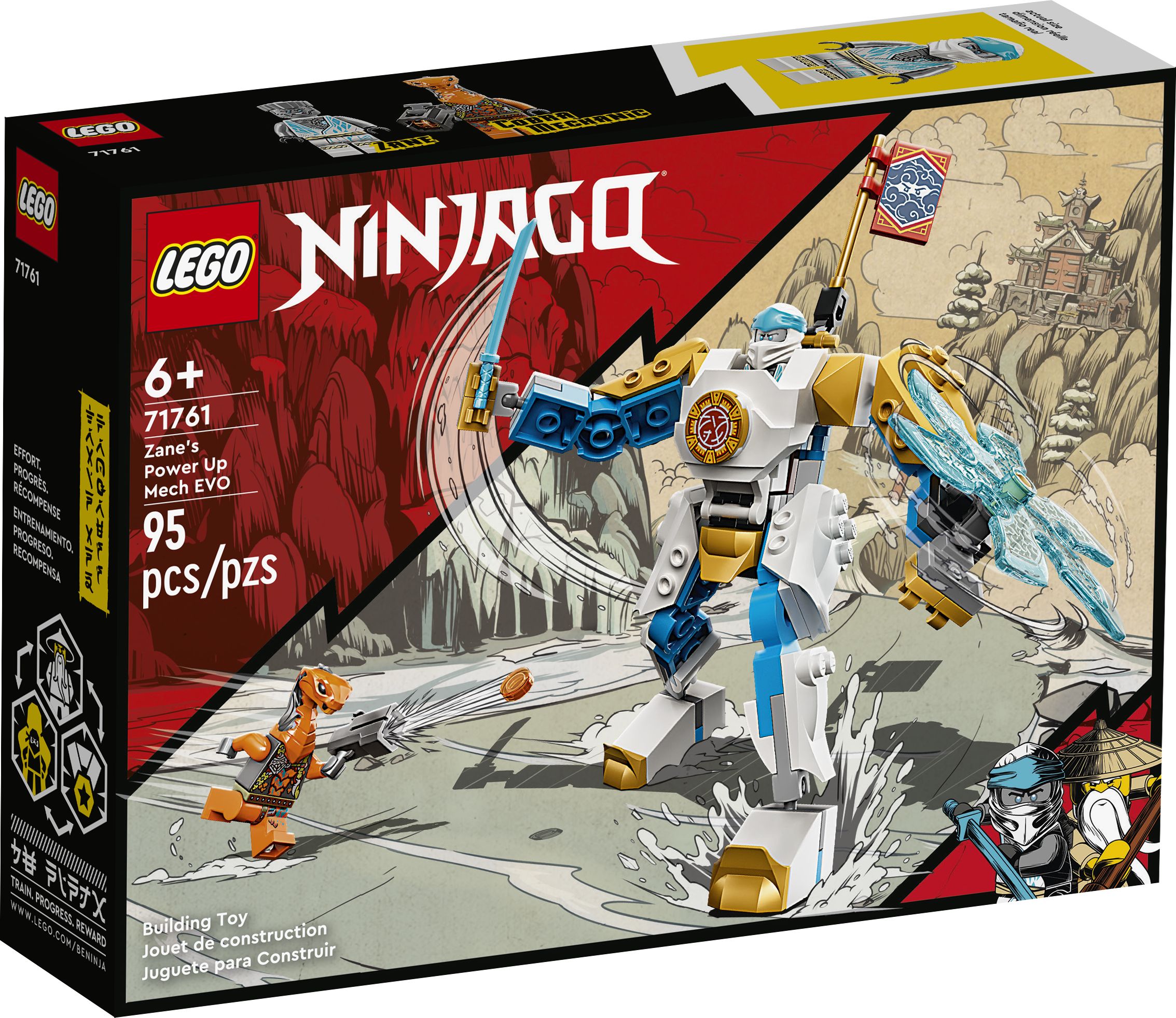 LEGO 71761 Ninjago Zane’s Power Up Mech EVO - Zane