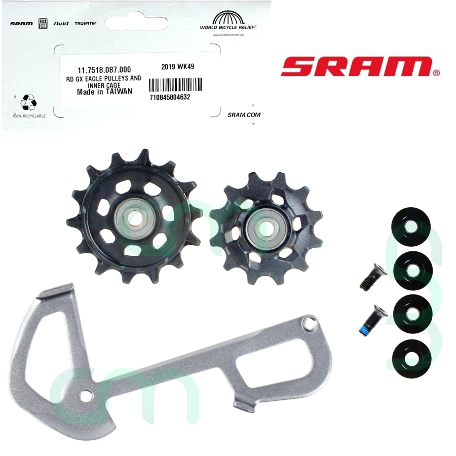 SRAM GX Eagle Rear Derailleur Inner Cage w/ X-Sync Pulleys Plate NIB
