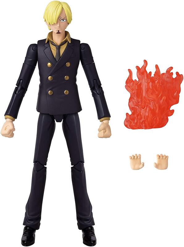 ONE PIECE ANIME HEROES 6" VINSMOKE SANJI BANDAI ACTION FIGURE IN STOCK