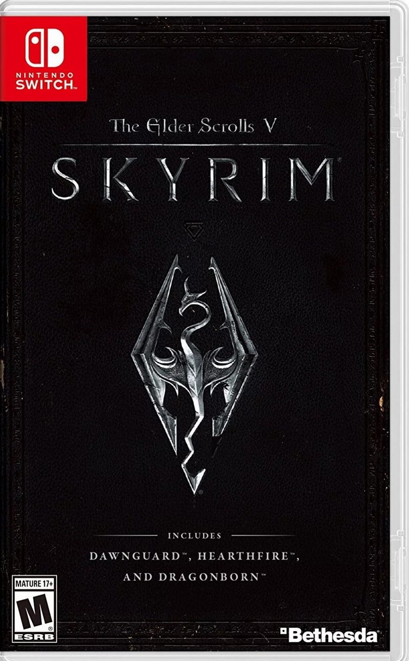 Nintendo Switch Game NS The Elder Scrolls V: Skyrim Chinese/English Ver