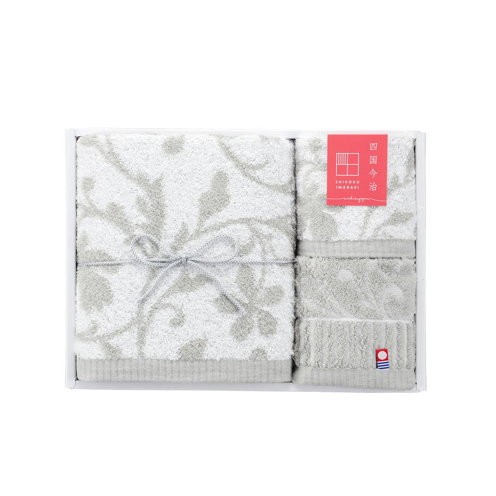 Japan HAYASHI Kifujin Imabari Towel Gift Set SI3003 (Bath Towel*1 / Face Towel*1 / Wash Towel*1)
