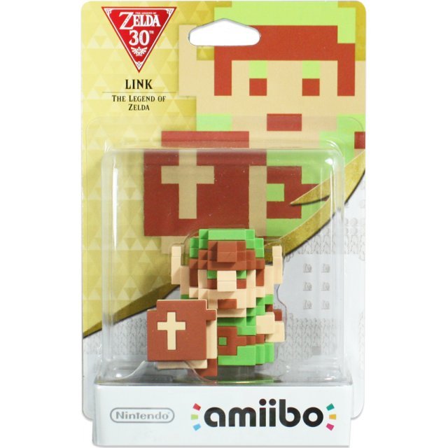 [Limited offer] Nintendo Amiibo 8-bit Link The Legend of Zelda Character Figure