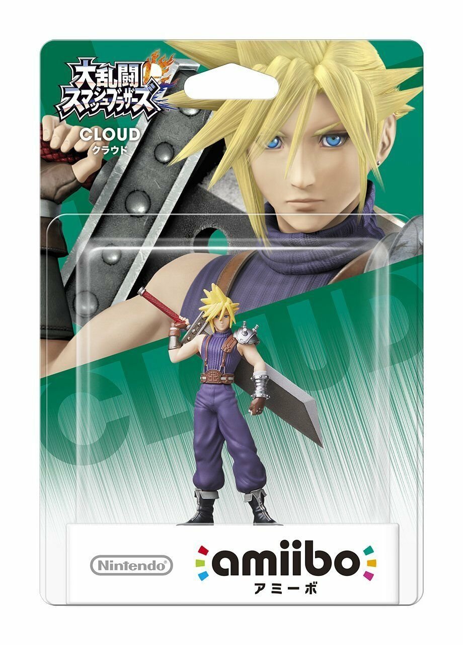 Limited offer Nintendo Amiibo Cloud  Super Smash Brothers Switch Wii U FFVII