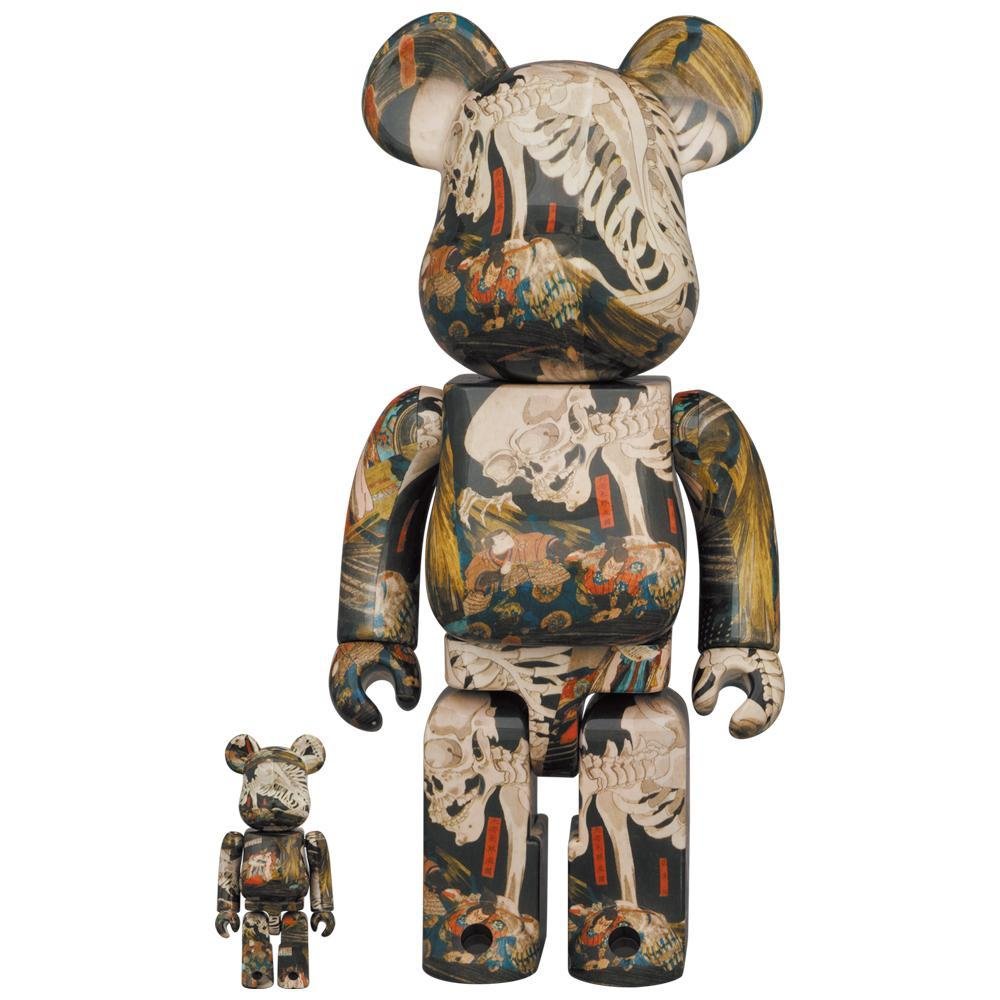 Medicom Be@rBrick BearBrick Utagawa Kuniyoshi "Soma's Kouchi Ura" 100% & 400％