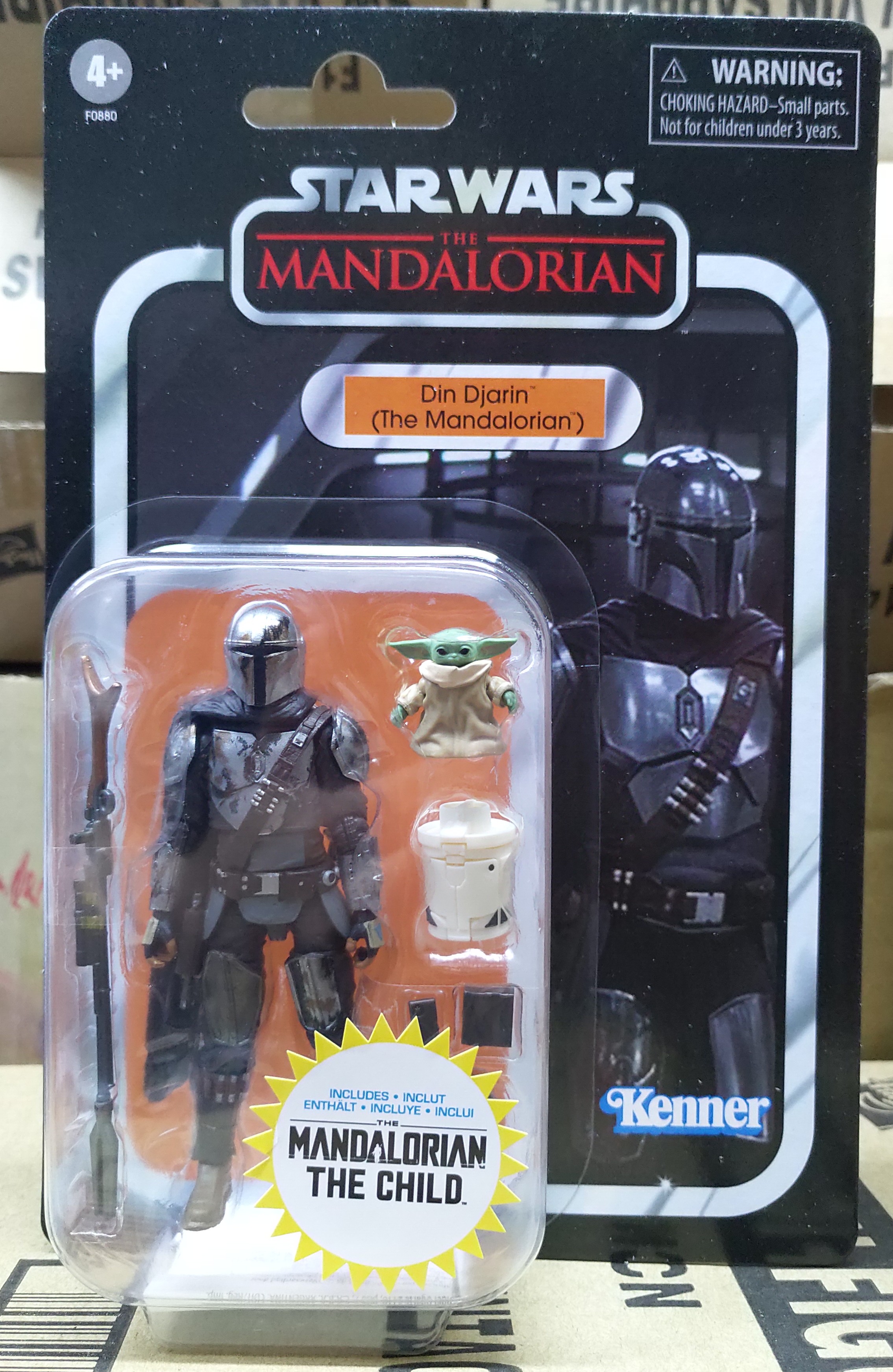 HASBRO STAR WARS VINTAGE COLLECTION 3.75" DIN DJARIN THE MANDALORIAN