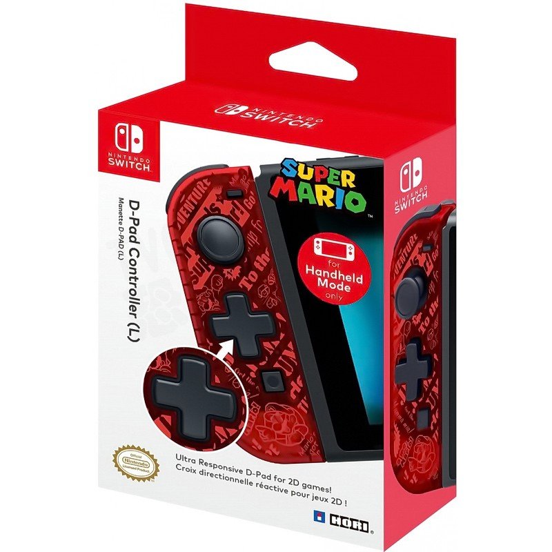 NS Mobile mode exclusive cross connector (L) (NSW-118)(Super Mario)(Hori) - JPN