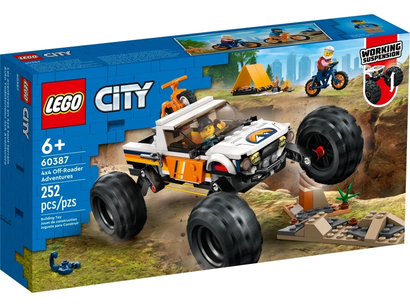 LEGO City Series 60387 4x4 Off-Roader Adventures