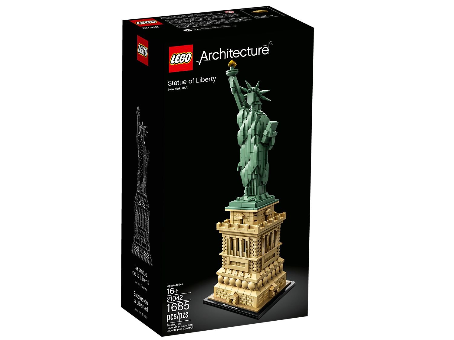 LEGO 建築系列 21042 自由女神