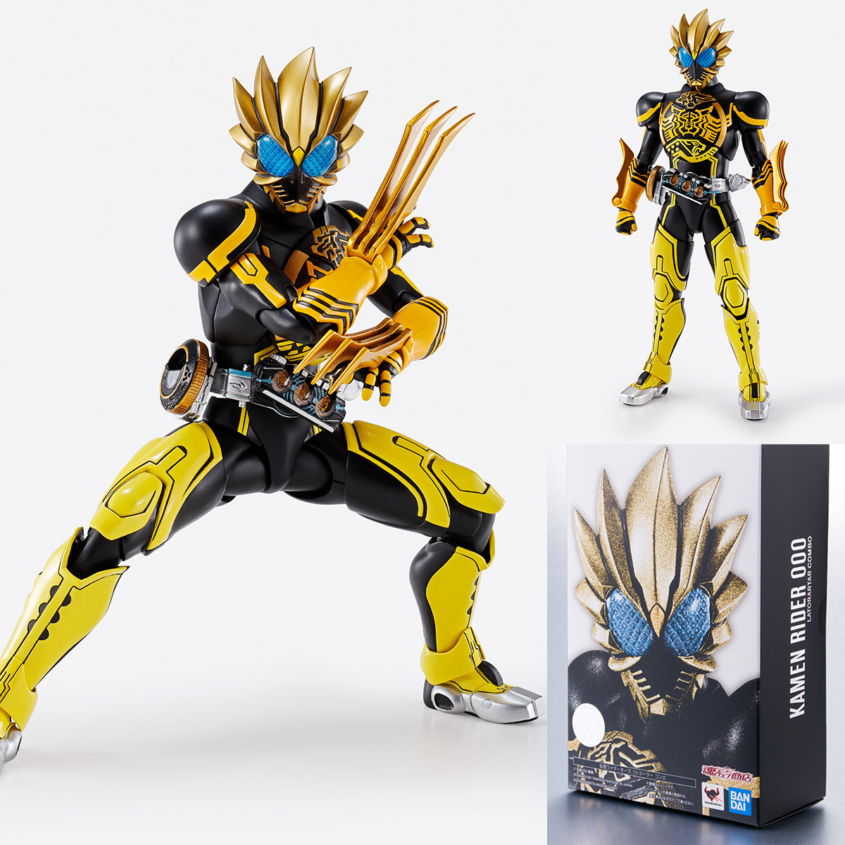 Bandai S.H.Figuarts Shinkocchou Seihou Kamen Rider OOO Latorartar Combo
