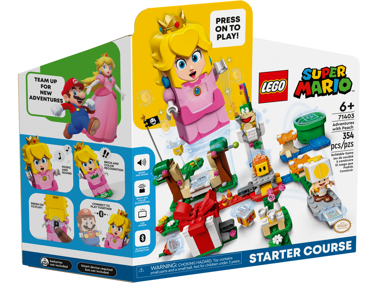 LEGO Super Mario Series 71403 Adventures with Peach