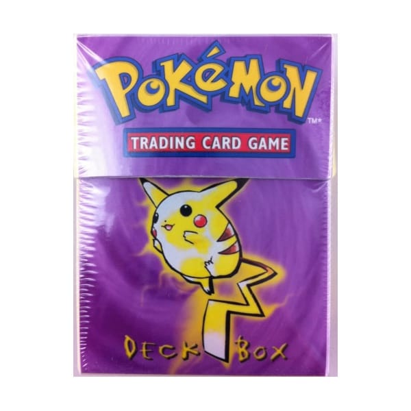 Pokemon TCG: Ultra Pro Pikachu Deck Box (1 Box 60 Standard Sized Sleeves)