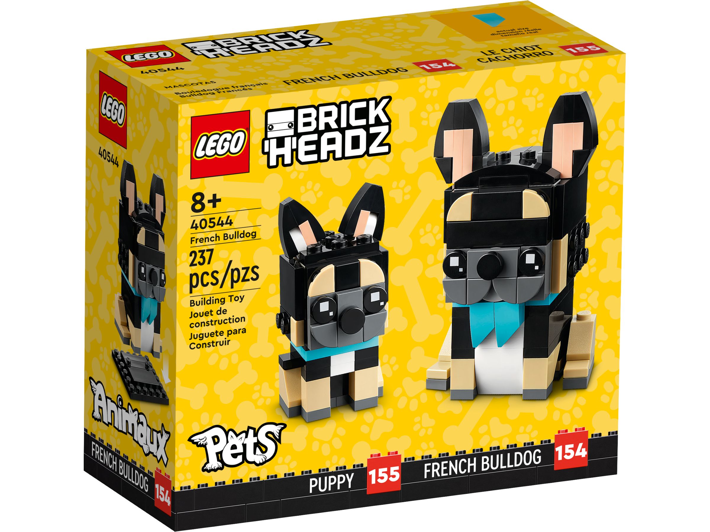 LEGO 40544 French Bulldog (Brickheadz)