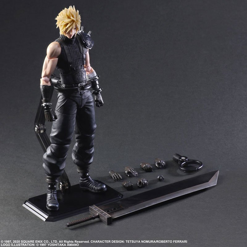 Square Enix Final Fantasy VII Remake PLAY ARTS Kai Cloud