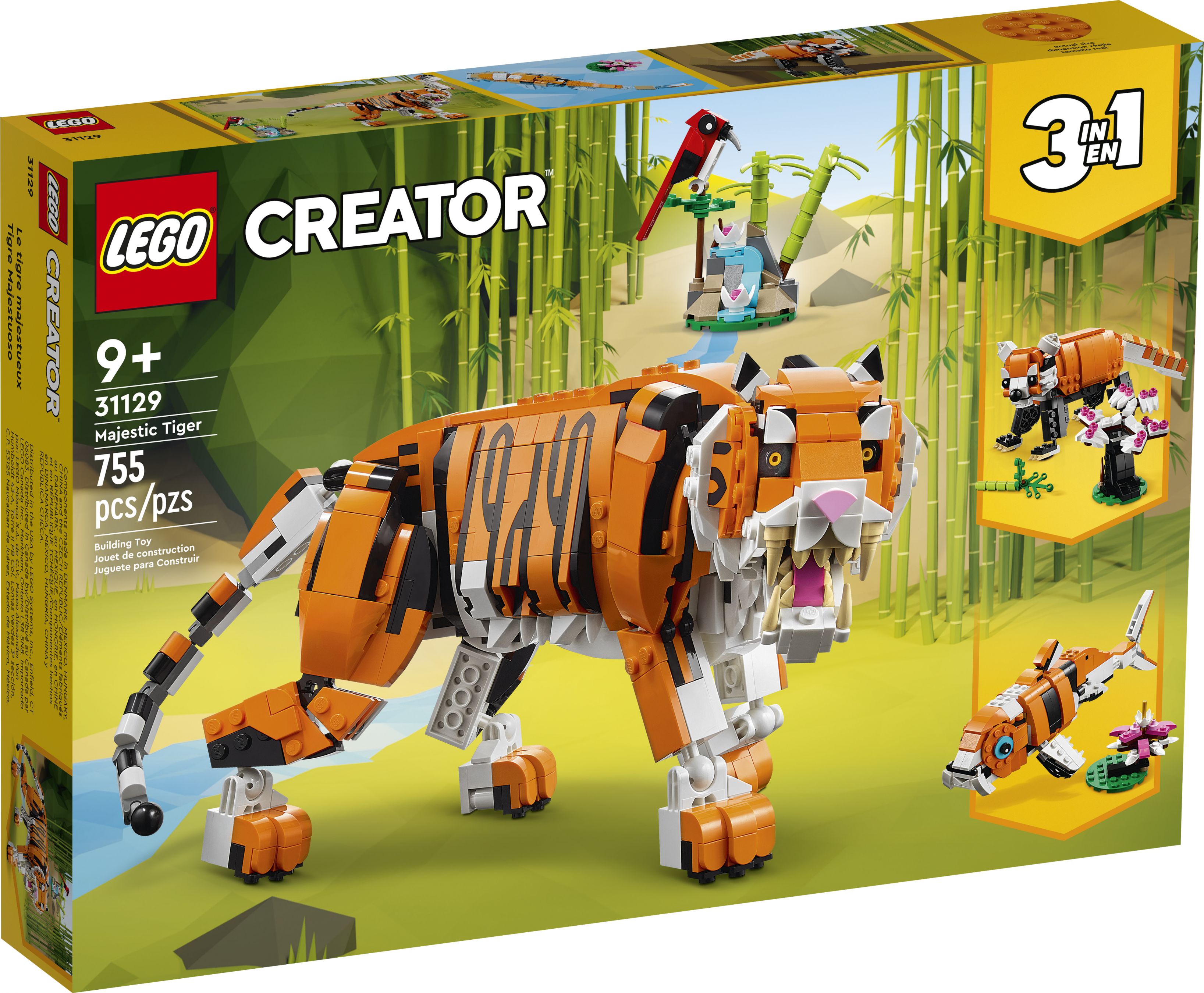 LEGO 31129 Creator 3in1 Majestic Tiger