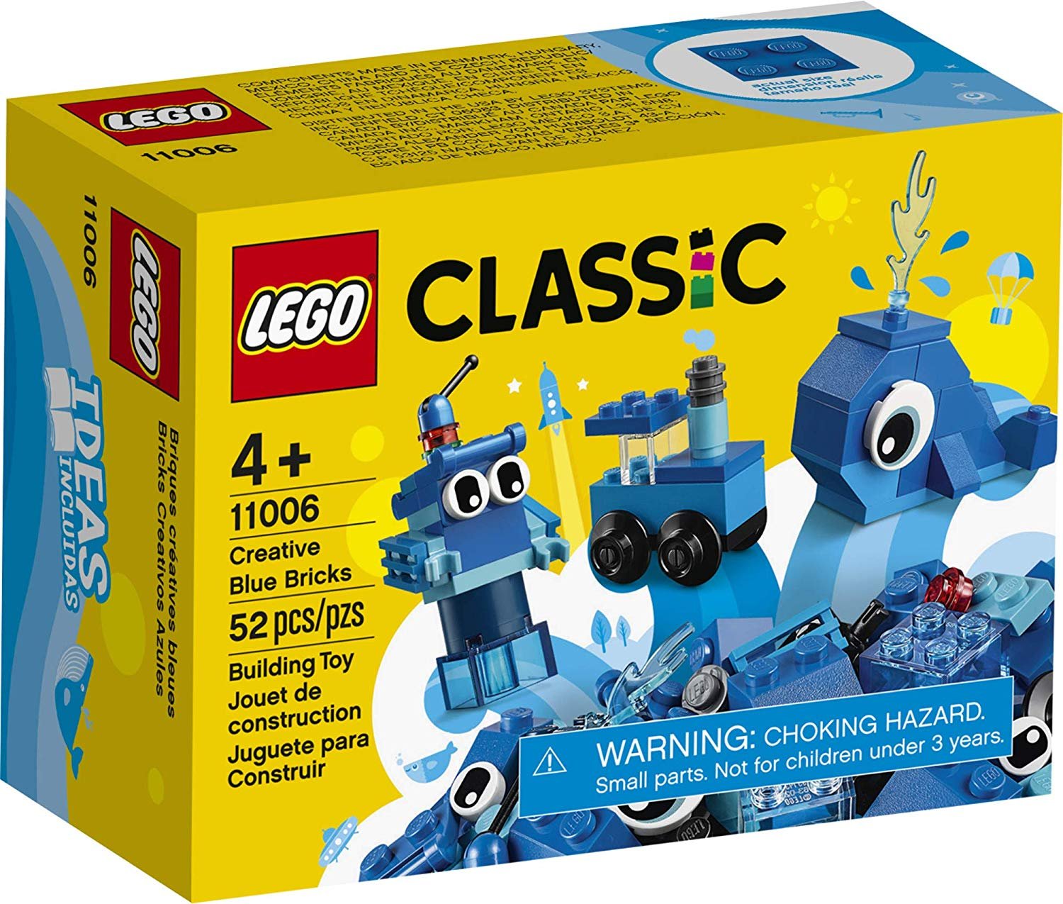 LEGO Classic Series 11006: Creative Blue Bricks