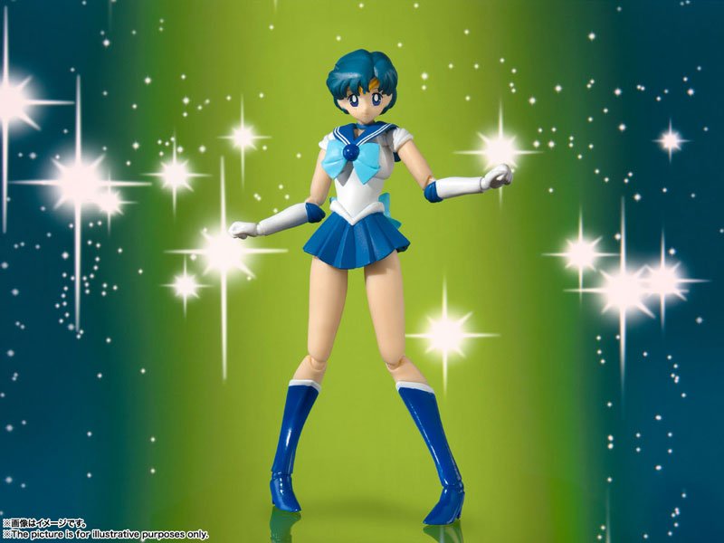 Bandai S.H.Figuarts Sailor Mercury -Animation Color Edition- "Sailor Moon"