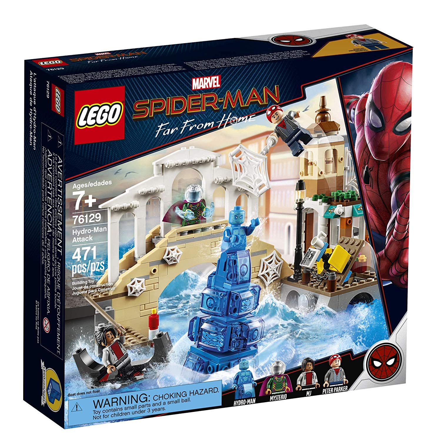 LEGO 76129 Marvel Super Heroes Spider-Man Far From Home: Hydro-Man Attack