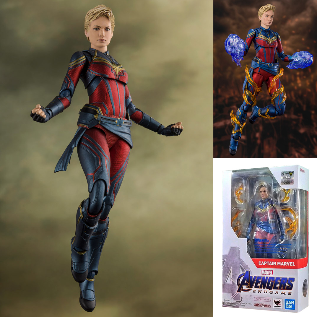 Bandai S.H.Figuarts Captain Marvel (Avengers: Endgame)