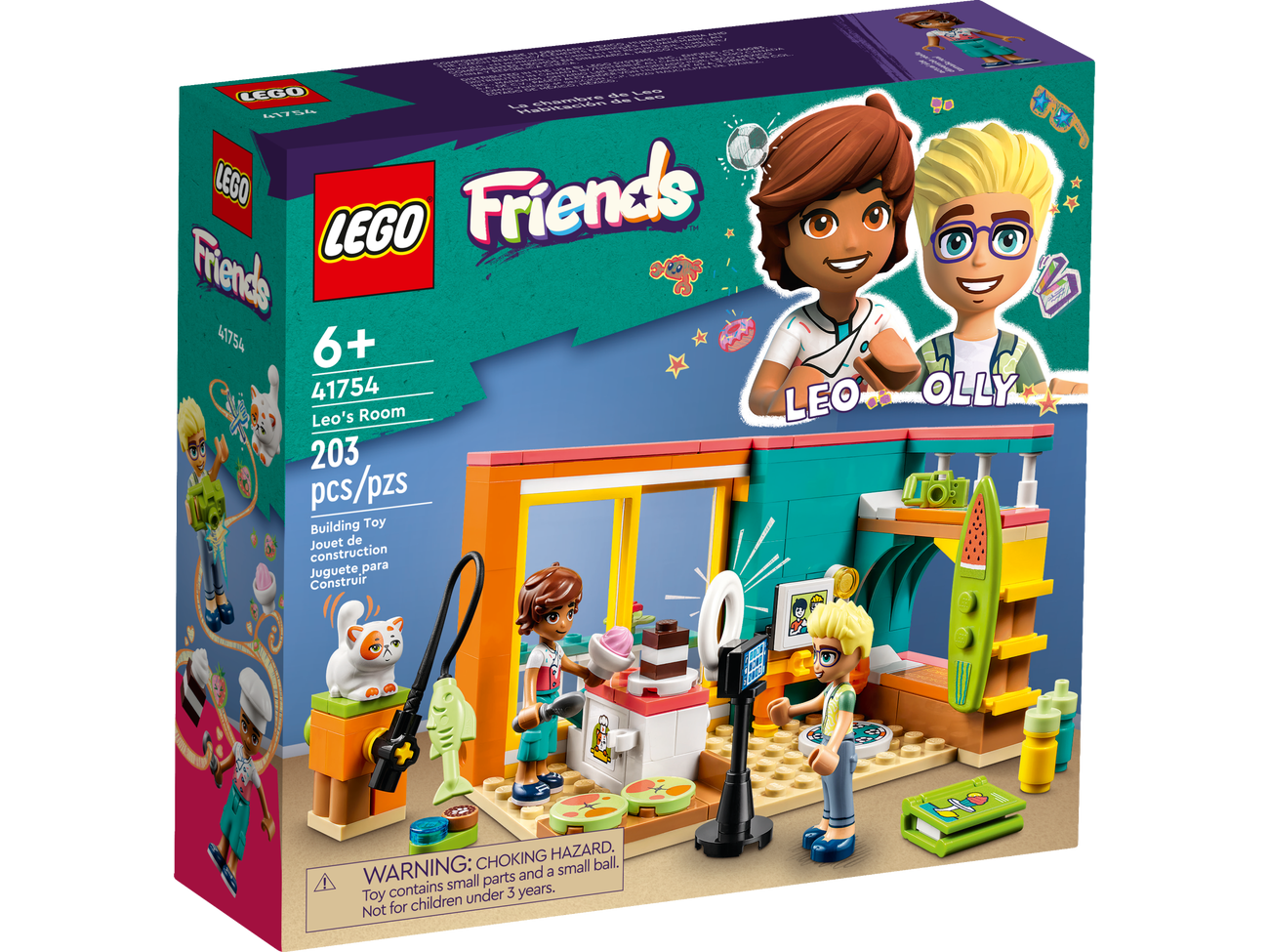 LEGO Friends Series 41754 Leo's Room