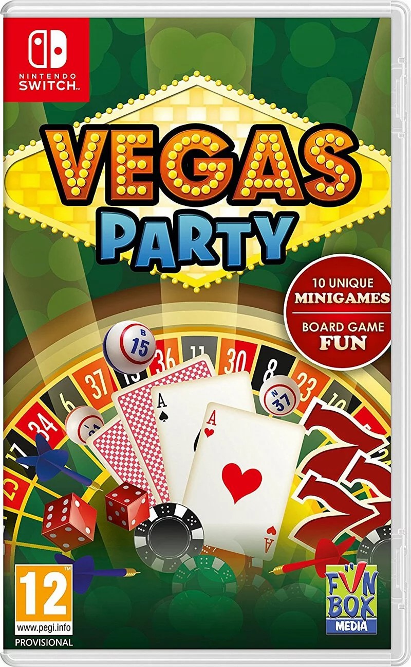Nintendo Switch Game NS Vegas Party English Version