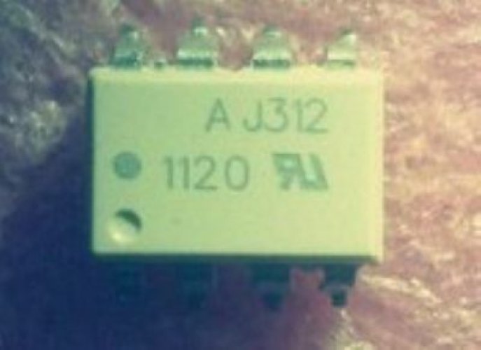 Agilent HCPL-J312 DIP-8 2.0 Amp Output Current IGBT Gate