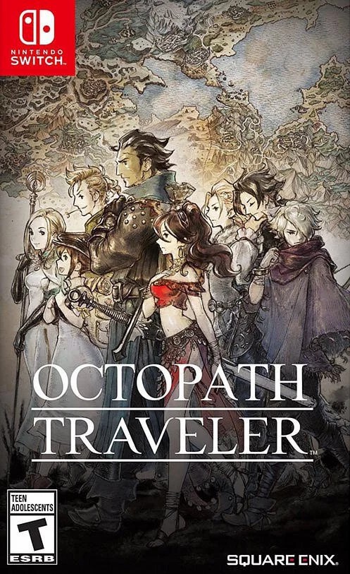 Nintendo Switch Game NS  Octopath Traveller CHI/ENG/JAP