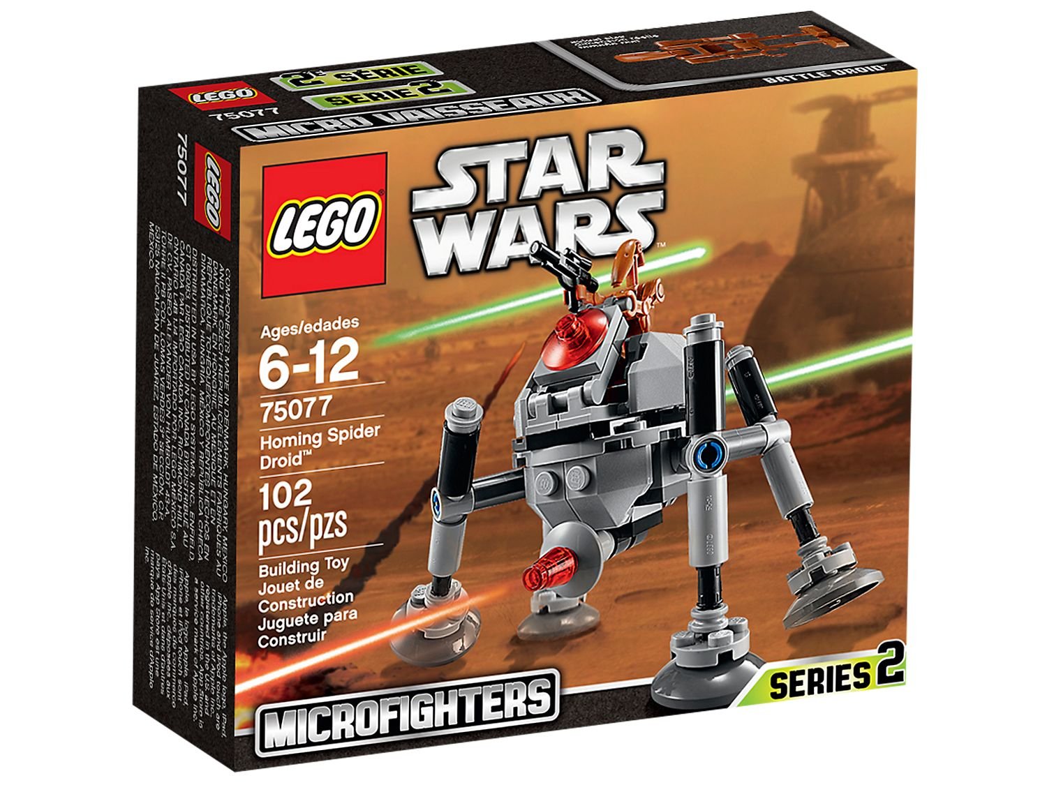 LEGO Star Wars Homing Spider Droid 75077