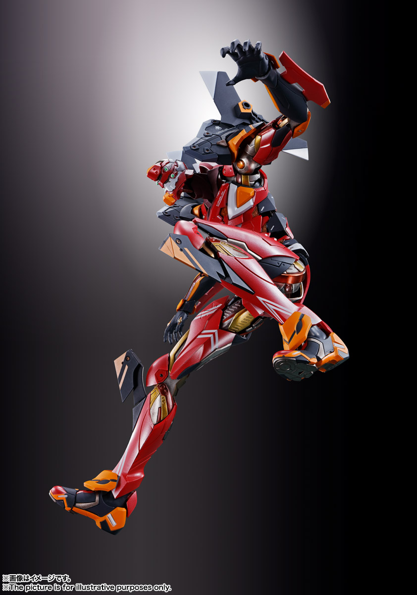 Bandai Metal Build Neon Genesis Evangelion Unit 02 Eva 02 Finished