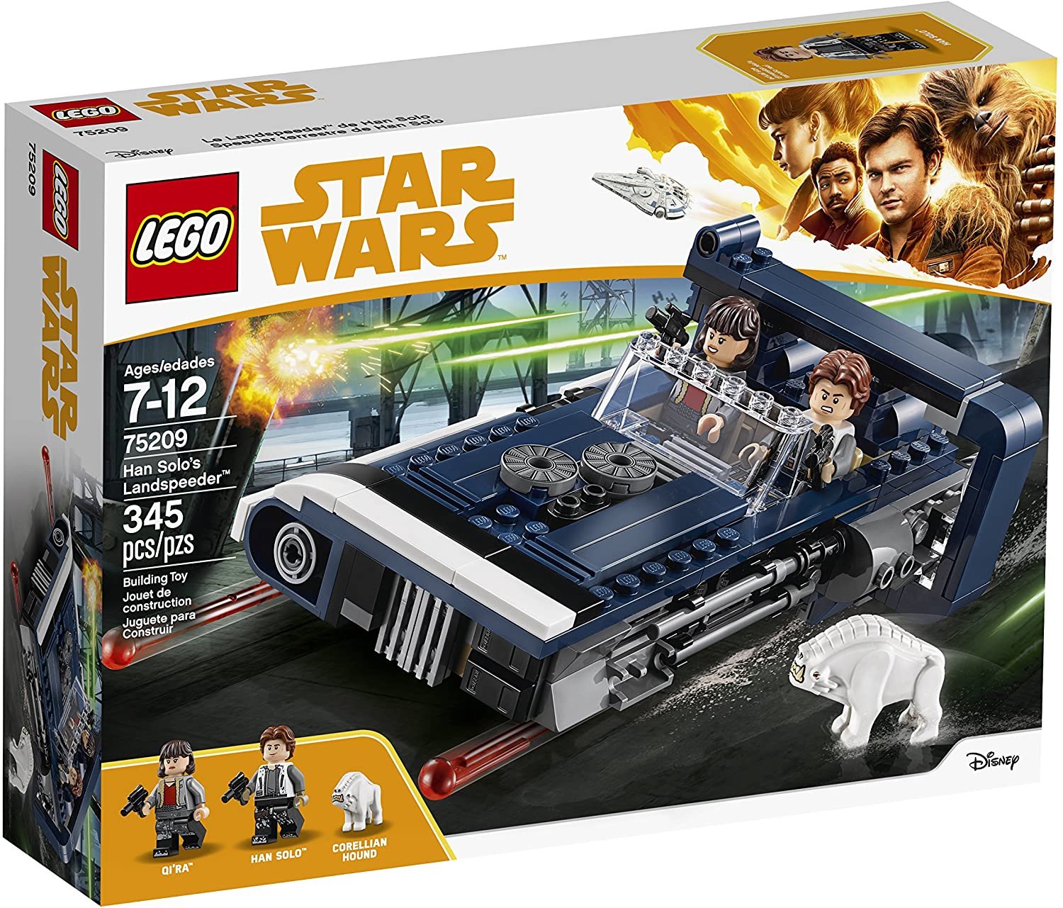 LEGO Star Wars Solo: A Star Wars Story Han Solo’s Landspeeder 75209 Building Kit