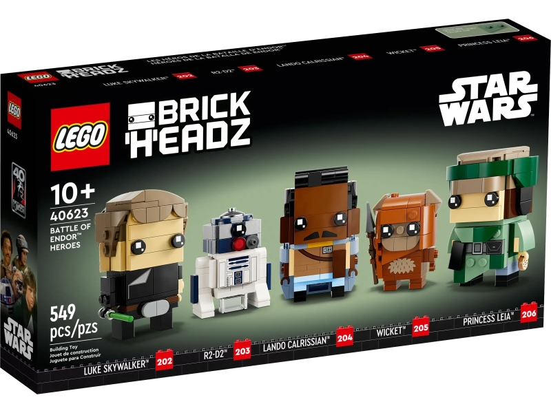 LEGO Star Wars Series 40623 Battle of Endor Heroes (Brickheadz)