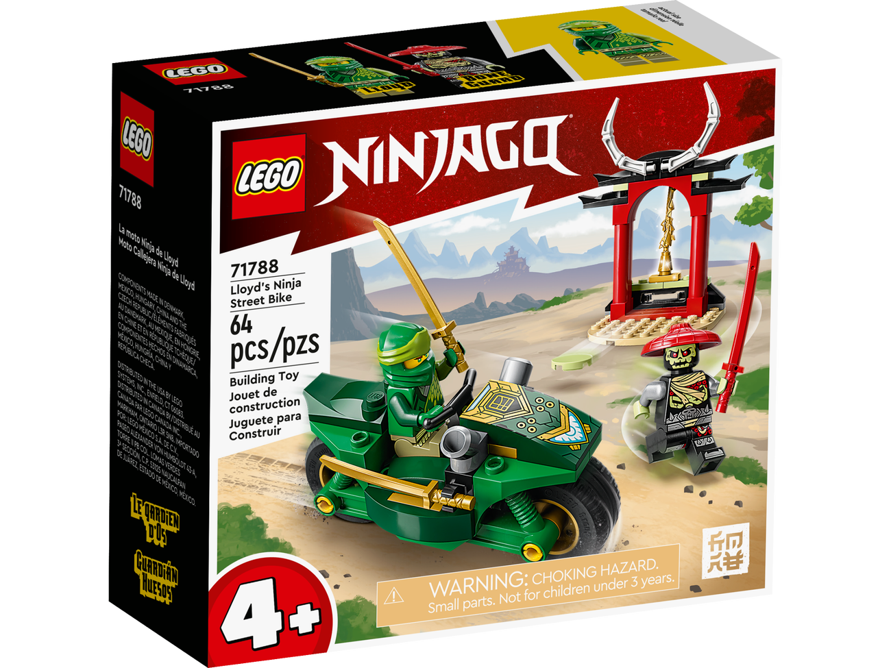 LEGO Ninjago Series 71788 Lloyd's Ninja Street Bike