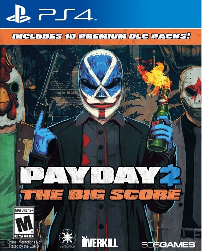 PlayStation 4 Game PS4 Payday 2 The Big Score PS4-0645