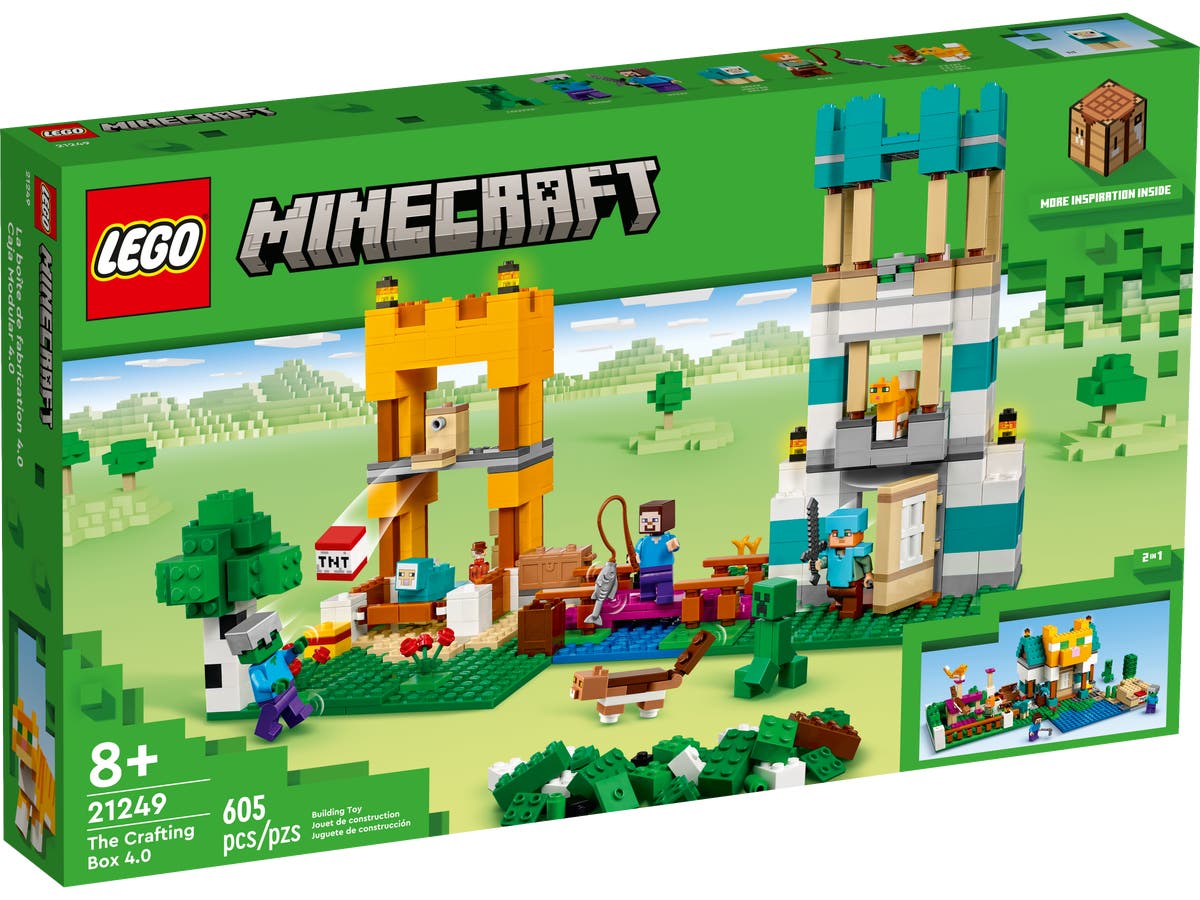 LEGO Mincraft Series 21249 The Crafting Box 4.0