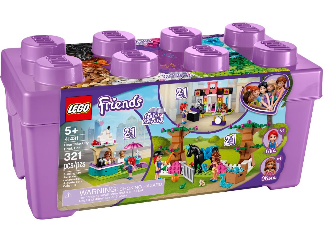 LEGO Friends 41431: Heartlake City Brick Box