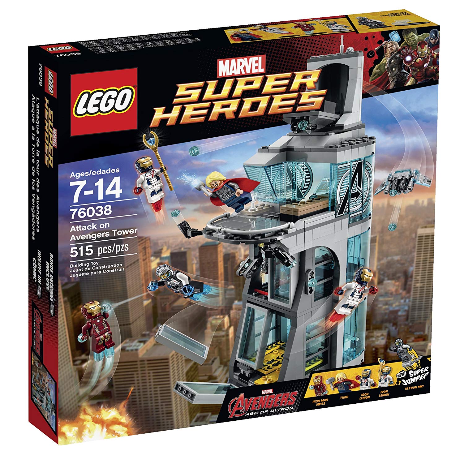LEGO 76038 Marvel Super Heroes  Attack on Avengers Tower
