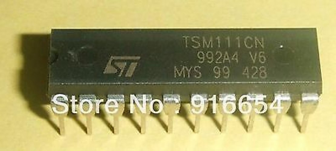 ST TSM111CN DIP TRIPLE VOLTAGE AND CURRENT SUPERVISOR