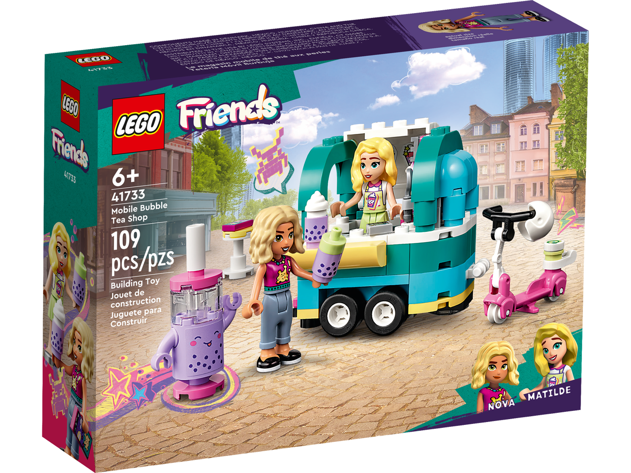 LEGO Friends Series 41733 Mobile Bubble Tea Shop