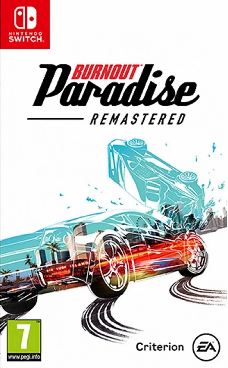 Nintendo Switch Game NS Burnout Paradise Remastered English Version