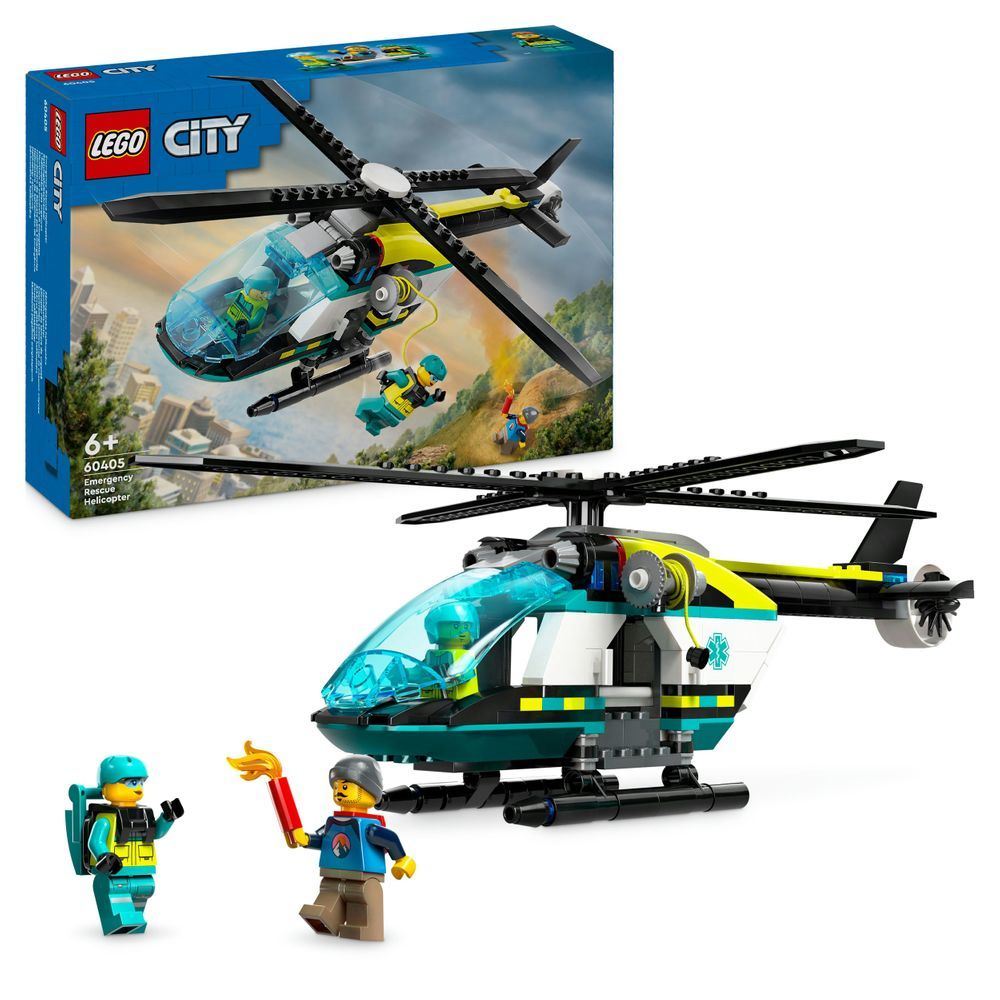 LEGO City Series 60405 Emergency Rescue Helicopter