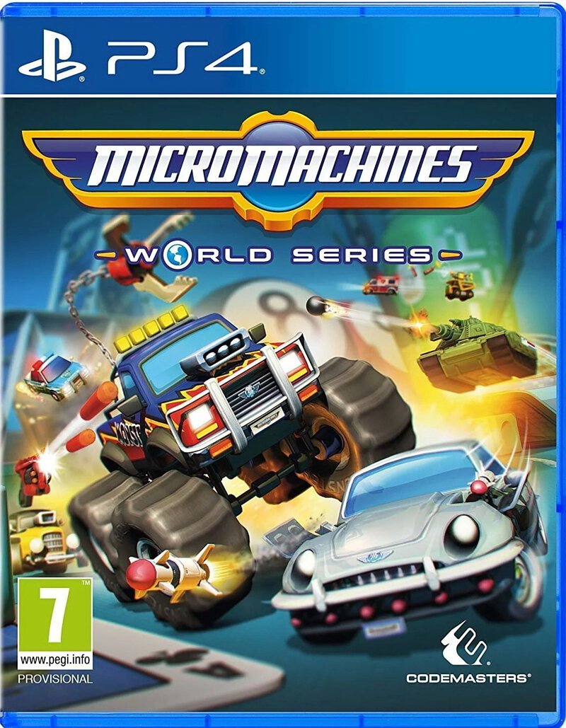 PlayStation 4 Game PS4 Micro Machines World Series PS4-0788