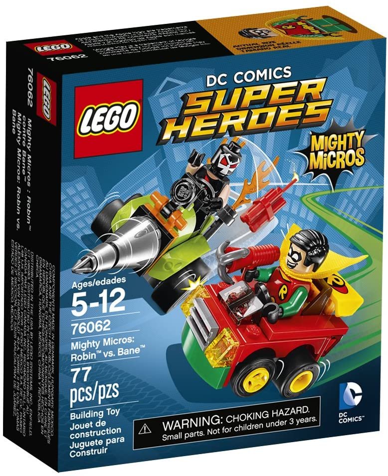 LEGO DC Comics Super Heroes Series Mighty Micros: Robin vs. Bane (76062)