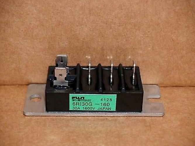 FUJI 6RI30G-160 MODULE POWER DIODE MODULE