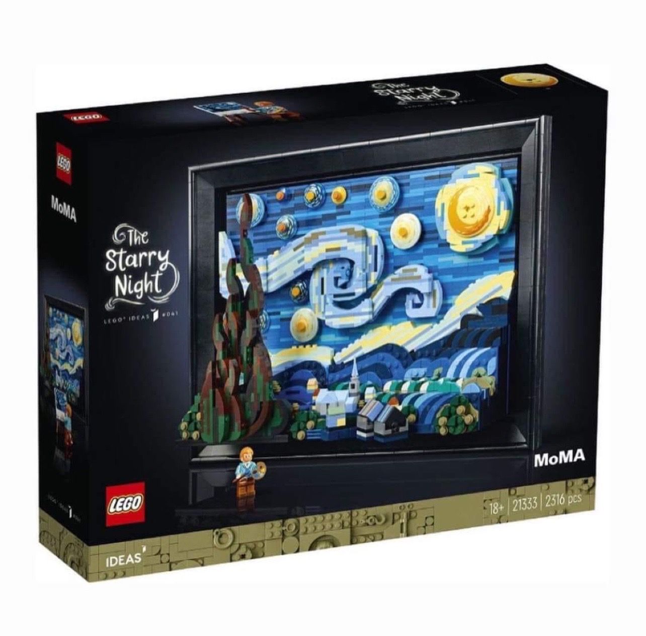 LEGO 21333 Vincent Van Gogh: The Starry Night 梵高名畫 - 星夜 / 星空