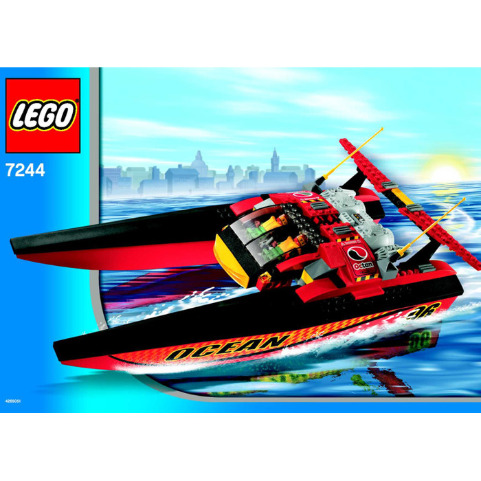 LEGO 7244 Speedboat