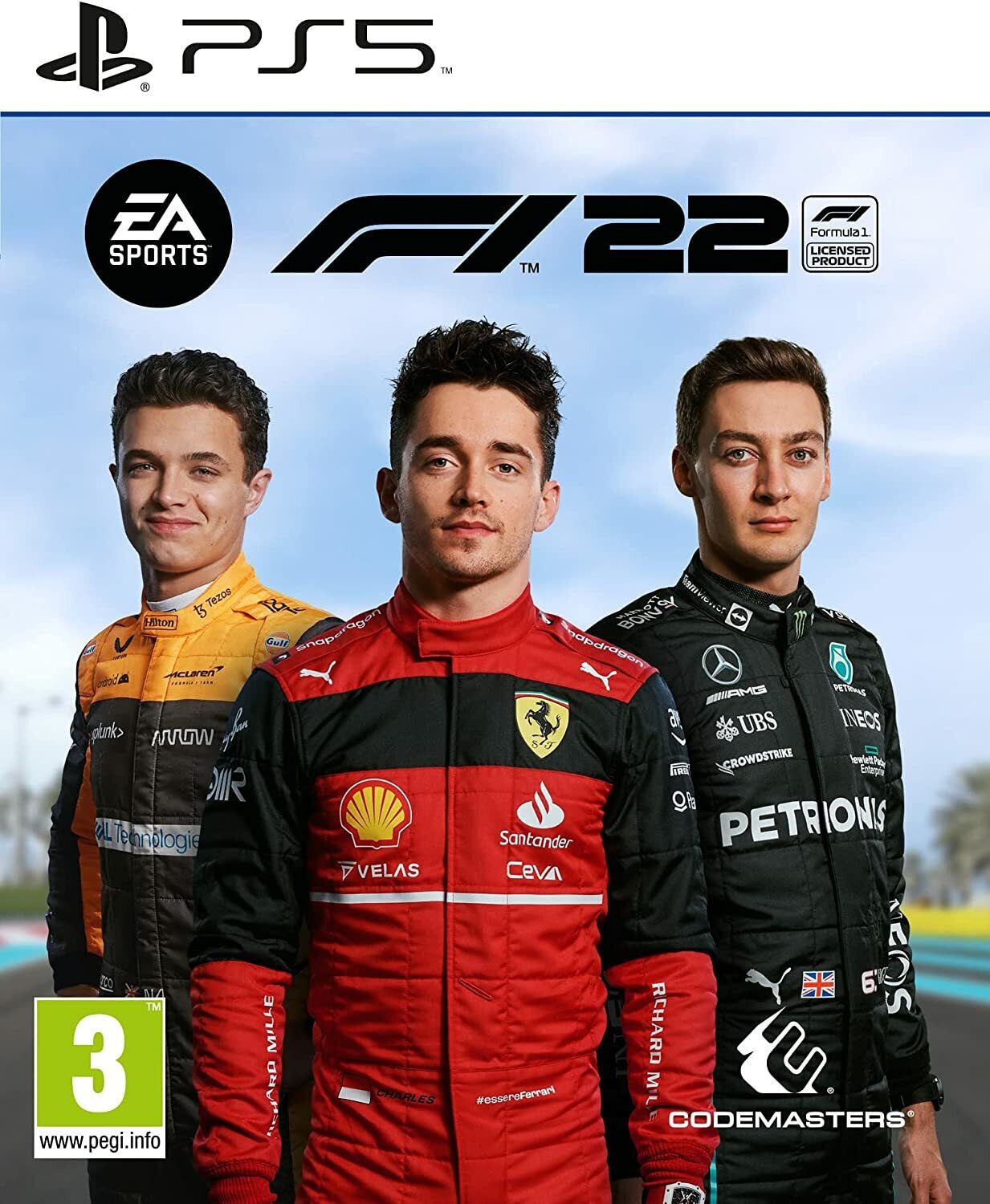 PlayStation 5 Game PS5 F1 22 English Version