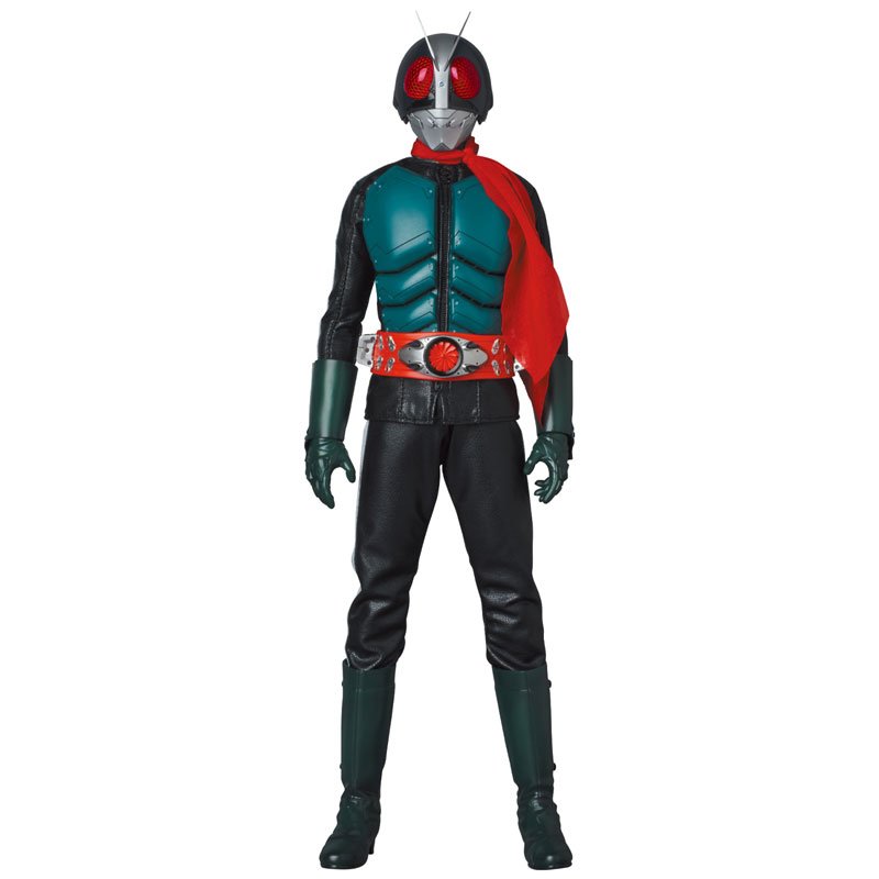 特撮 MASKED RIDER Deluxe Type 2001 RAH No.100 Amazon.com: RAH DX Masked Rider Old 1st ver. 3.5 & Cyclone
